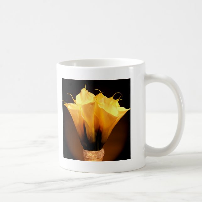 Calla-Lilien Kaffeetasse (Rechts)