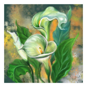 Calla-Lilien-Plakate Fotodruck