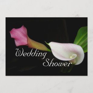 Calla-Lilien-Polterabend-Einladung Einladung