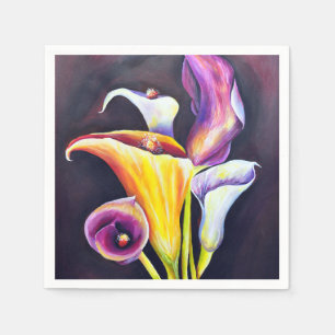 Calla-Lilien Serviette