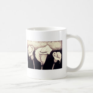 Calla-Lilien Tasse