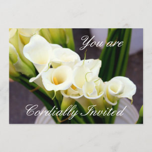 Calla-Lilien-Veranstaltungseinladung Einladung
