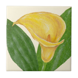 Calla-Lilienfliese Fliese