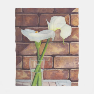 Calla Lilies Fleecedecke