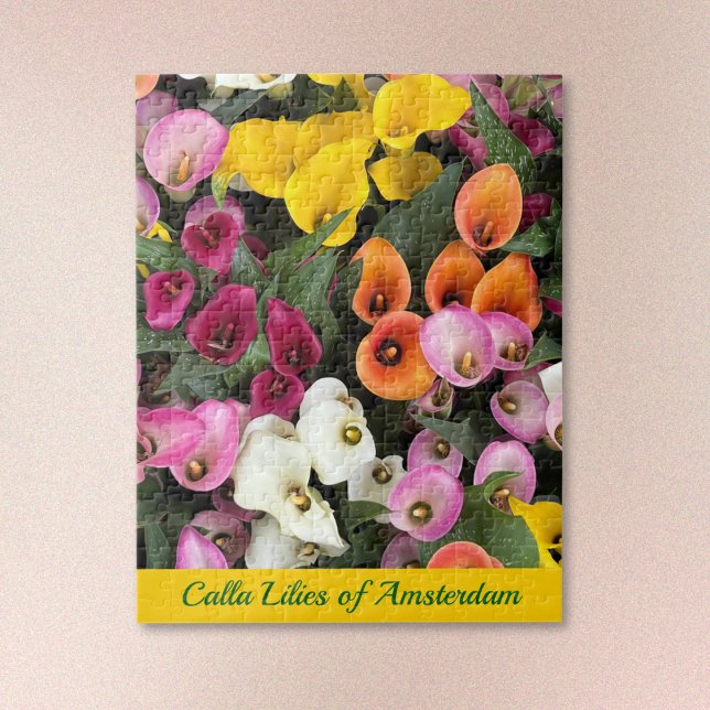 Calla Lilies of Amsterdam Puzzle (Text may be edited or removed.)
