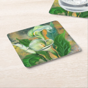 Calla Lilies Paper Untersetzer