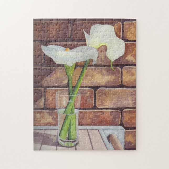 Calla Lilies Puzzle (Vertikal)