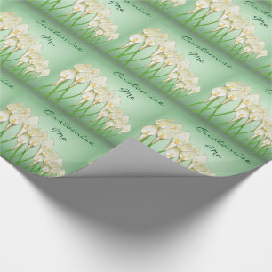 Calla Lilies (weiß) Geschenkpapier