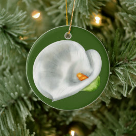 Calla Lilly Keramik Ornament