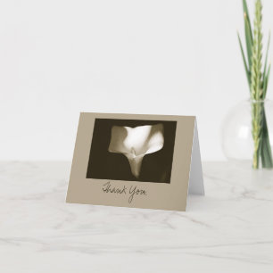 Calla Lilly Malerei - danke