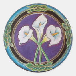 Calla lilly - Mandala Sticker