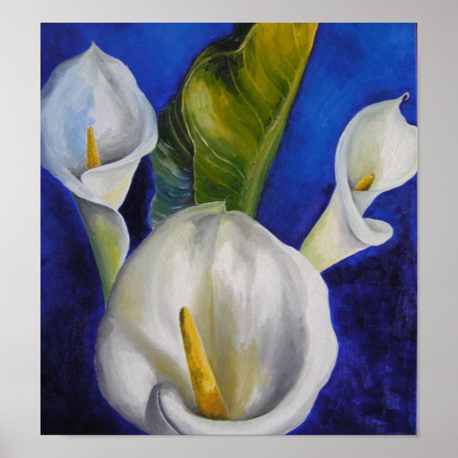Calla lilly poster (Vorne)