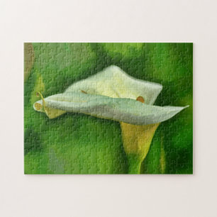 Calla Lily Blume Puzzle