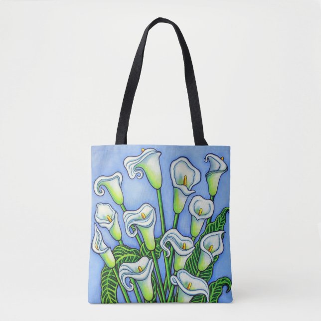 Calla Lily Dreaming Bag von Lisa Lorenz (Vorderseite)