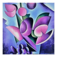 Calla Lily Lila Sensation Abstrakte Kunst