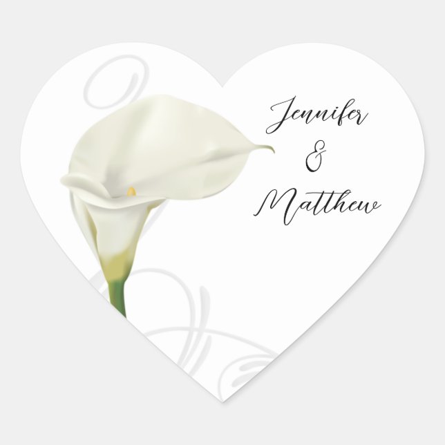Calla Lily Sticker (Vorderseite)