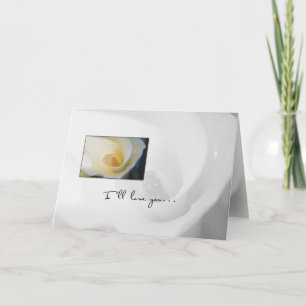 Calla Lily Unser Jubiläum Karte