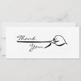 Calla Lily Vielen Dank Einladung