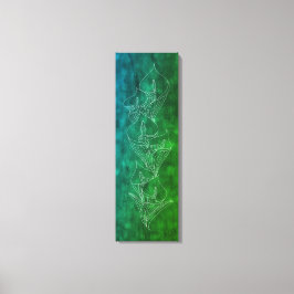 Calla 〜 Linie 張 キ プ bis ス Weiße り リ. Leinwanddruck