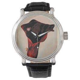 Calla (rot) Lily Watch Armbanduhr