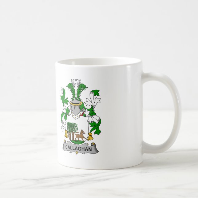 Callaghan-Familienwappen Kaffeetasse (Rechts)