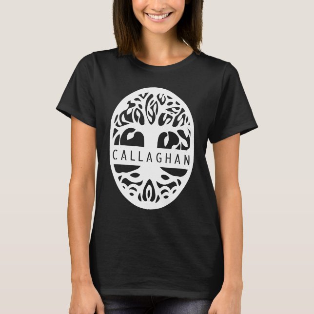 Callaghan St Pattys Day Celtic Roots Matching Iris T-Shirt (Vorderseite)