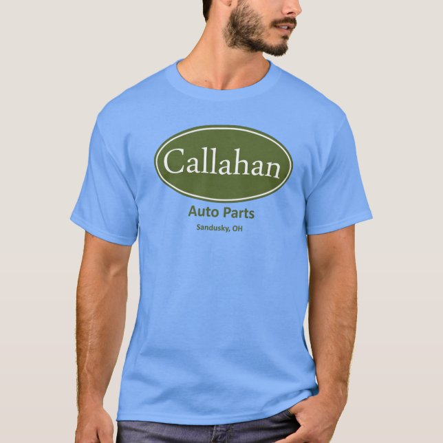Callahan Auto Ersatzteilgeschenk T-Shirt (Vorderseite)