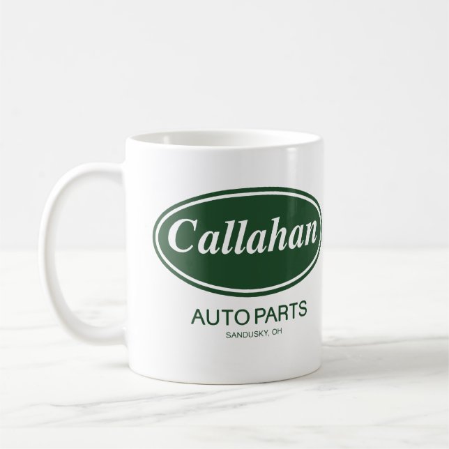 Callahan Auto-Teile Kaffeetasse (Links)