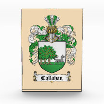 Callahan Coat of Arms Photo Block