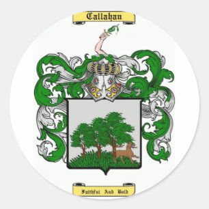 Callahan Runder Aufkleber