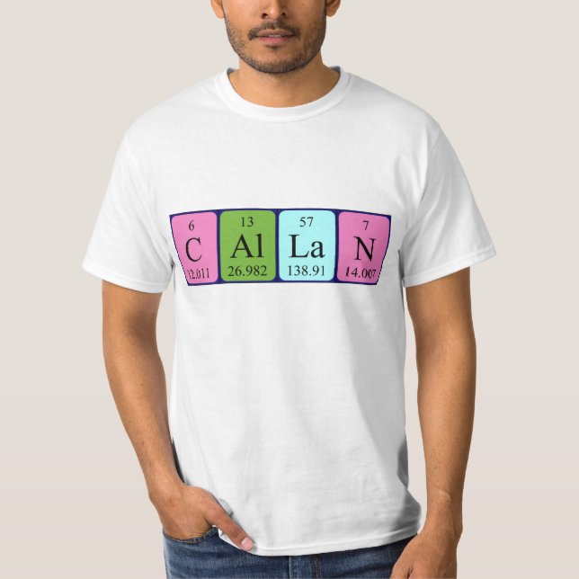 Callan Periodenname Shirt (Vorderseite)