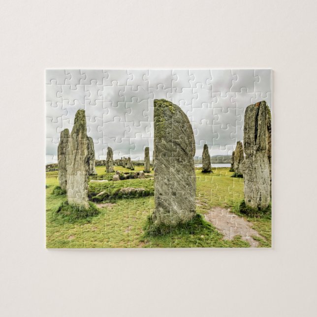 Callanish 1 Stone Circle Puzzle (Horizontal)