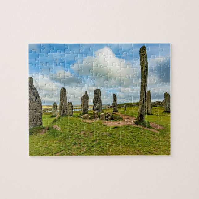 Callanish 1 Stone Circle Puzzle (Horizontal)