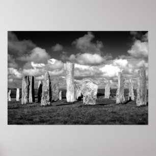callanish-b&w poster