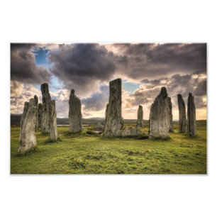 Callanish stehende Steine Fotodruck