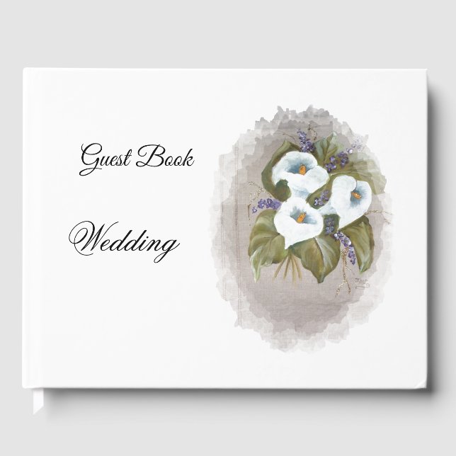 Callas-Bouquet Gästebuch (Vorderseite)