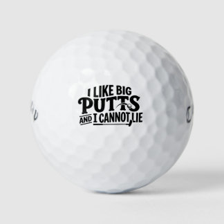 Callaway Golfbälle, große Putts Humor-Geschenk Golfball