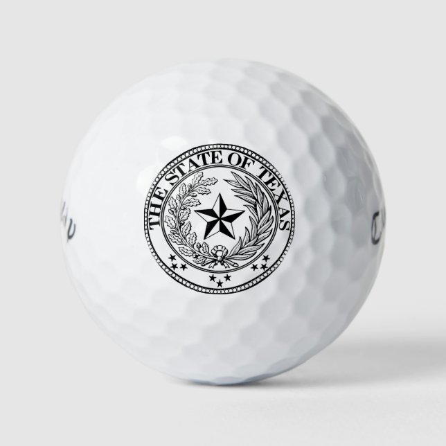 Callaway Staat von Texas Golf Balls Golfball (Vorderseite)