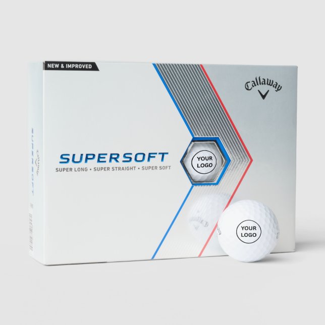 Callaway Super soft Golf Balls, Personalisiertes L Golfball (Verpackung)
