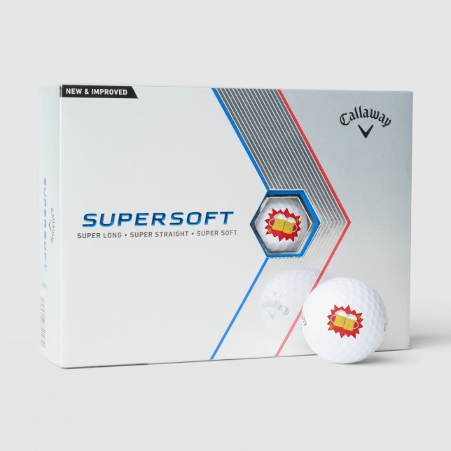 Callaway Supersoft 12 Pack 19. Loch Golfball (Verpackung)