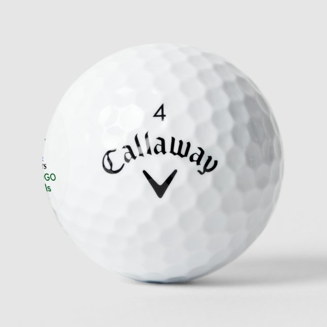 Callaway Supersoft Custom Golfbälle - Name hinzufü (Logo)