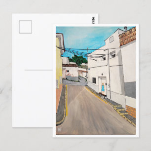 Calle Cabanilles Painting by Alfred Fox Postkarte