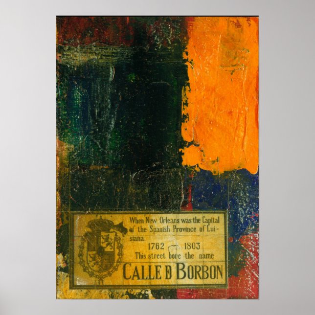 Calle D Borbon Poster (Vorne)