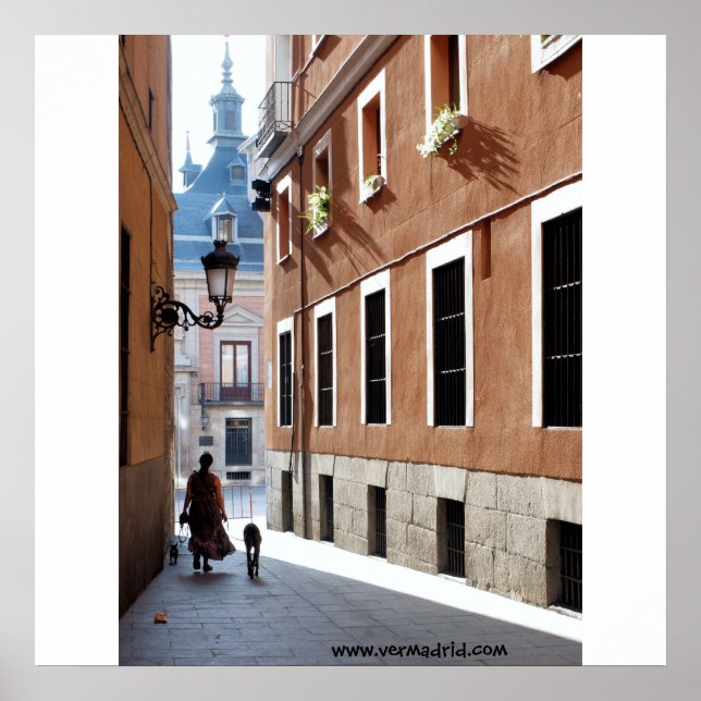 Calle de El Codo, Madrid Poster (Vorne)