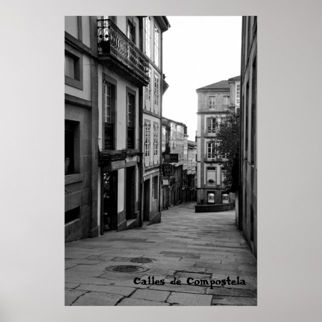 Calles de Compostela Poster (Vorne)