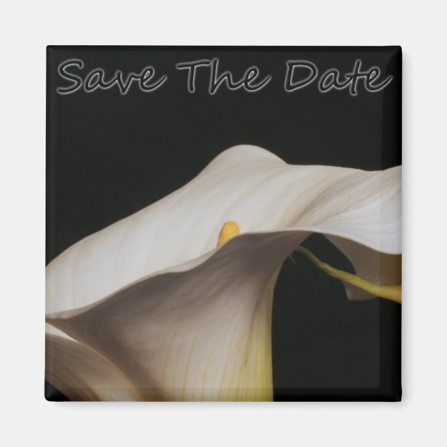 Calli Lillie Save the Date Magnet (Vorne)