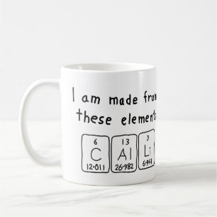 Calli Periodenname Tasse