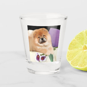 CALLIE Chow-Chow Schnapsglas