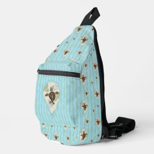 Callie die Meeresschildkröte Crossbody Bag
