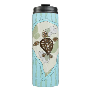 Callie the Sea Turtle Thermal Tumbler Thermosbecher